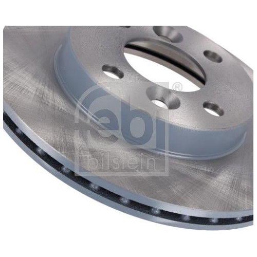 FEBI BILSTEIN 196474 2 St&uuml;ck Bremsscheiben f&uuml;r RENAULT DACIA, Vorderachse