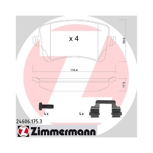 Bremsscheibe ZIMMERMANN 100.3363.70 FORMULA Z f&uuml;r VAG, Vorderachse