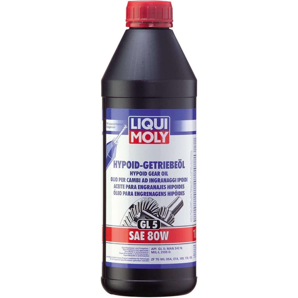 Getriebeöl LIQUI MOLY 1025 Hypoid-Getriebeöl (GL5) SAE 80W für