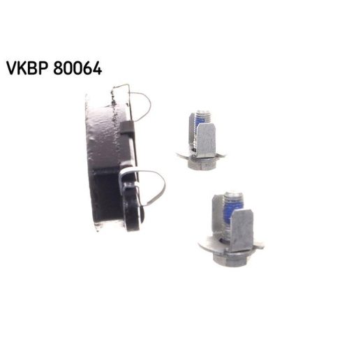 Bremsbelagsatz, Scheibenbremse SKF VKBP 80064 f&uuml;r CITRO&Euml;N PEUGEOT, Vorderachse