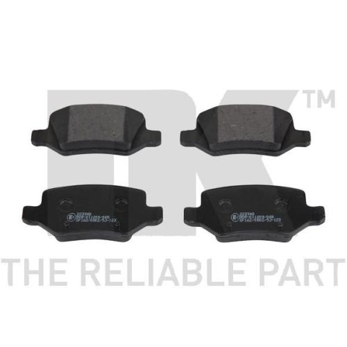 Bremsscheibe NK 203371 f&uuml;r MERCEDES-BENZ, Vorderachse