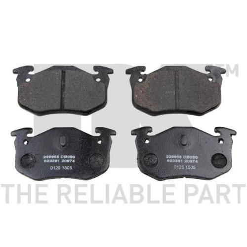 Bremsscheibe NK 201929 f&uuml;r CITRO&Euml;N OPEL PEUGEOT VAUXHALL DS, Vorderachse