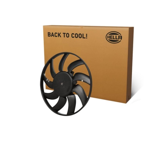 HELLA Lüfter, Motorkühlung 8EW 366 420-601 für AUDI PORSCHE VW AUDI (FAW) CUPRA
