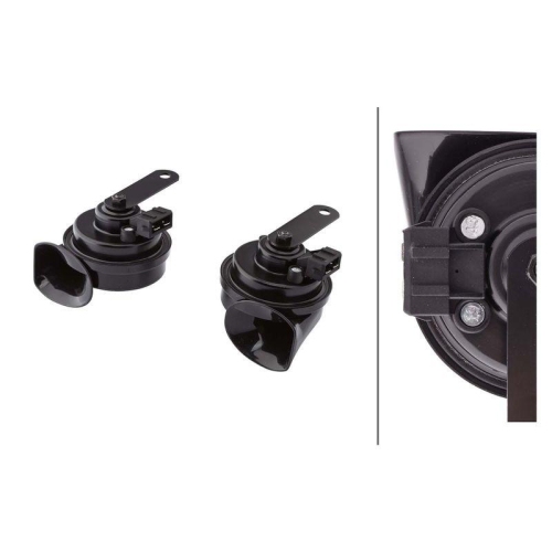HELLA Horn 3FH 012 010-031 für AUDI SEAT SKODA VW