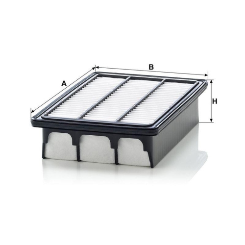 Luftfilter MANN-FILTER C 2735 f&uuml;r HYUNDAI