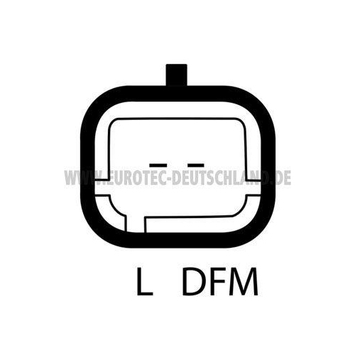 Generator EUROTEC 12047360 f&uuml;r CITRO&Euml;N PEUGEOT RENAULT SUZUKI CITRO&Euml;N/PEUGEOT
