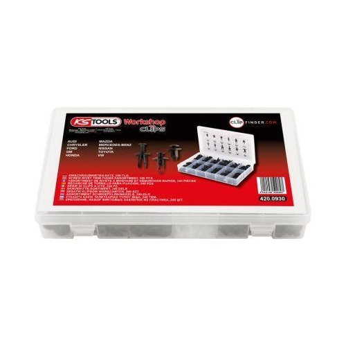 Halteclipsatz, Karosserie KS TOOLS 420.0930 für