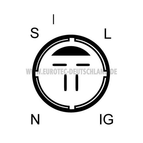 Generator EUROTEC 12060306 f&uuml;r ISUZU OPEL VAUXHALL HITACHI