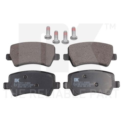 Bremsscheibe NK 202570 f&uuml;r FORD VOLVO LAND ROVER, Vorderachse