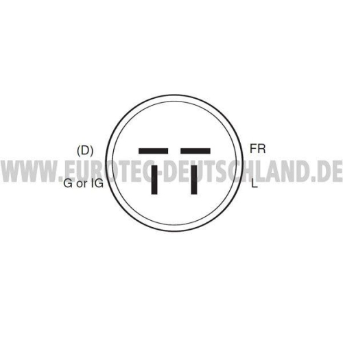 Generator EUROTEC 12060076 f&uuml;r HONDA ROVER