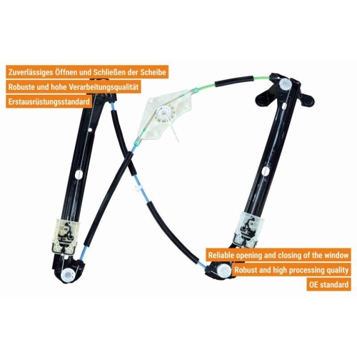 Fensterheber VAICO V10-5704 Original VAICO Qualit&auml;t f&uuml;r VW VAG, vorne links