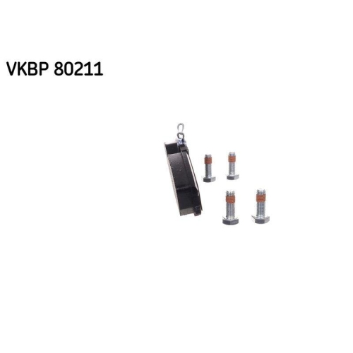 Bremsbelagsatz, Scheibenbremse SKF VKBP 80211 f&uuml;r RENAULT, Vorderachse