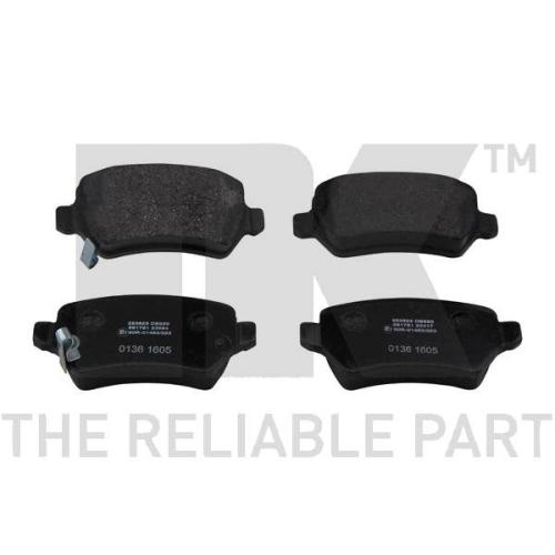 Bremsscheibe NK 203651 f&uuml;r OPEL VAUXHALL, Vorderachse