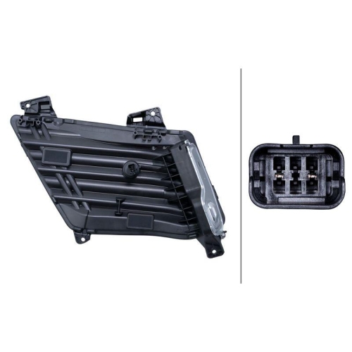 HELLA Tagfahrleuchte 2PT 016 866-021 f&uuml;r PEUGEOT, rechts