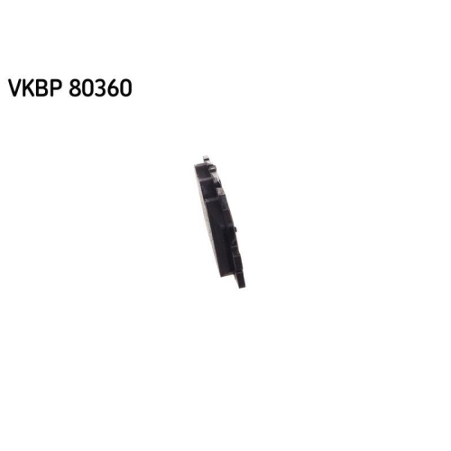 Bremsbelagsatz, Scheibenbremse SKF VKBP 80360 f&uuml;r AUDI VW, Vorderachse