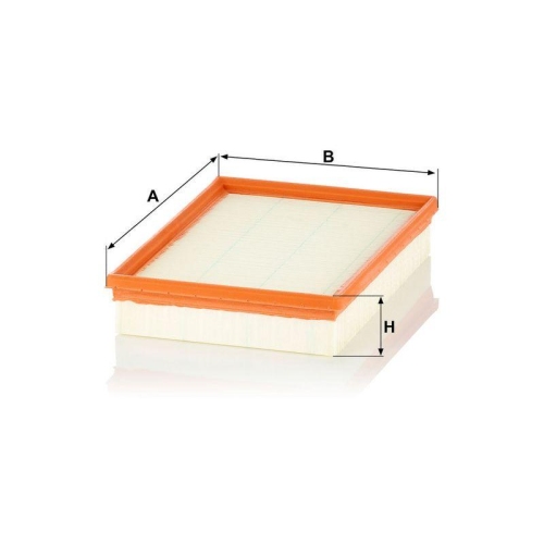 Filter, Innenraumluft MANN-FILTER CU 2785 f&uuml;r VOLVO