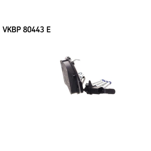 Bremsbelagsatz, Scheibenbremse SKF VKBP 80443 E f&uuml;r AUDI, Vorderachse