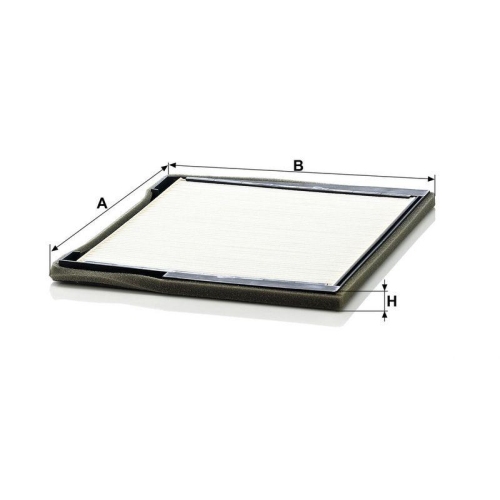Filter, Innenraumluft MANN-FILTER CU 3136 f&uuml;r FIAT SAAB