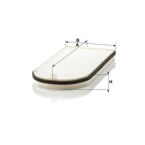 Filter, Innenraumluft MANN-FILTER CU 3642-2 f&uuml;r BMW, Motorhaube