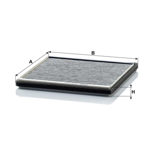 Filter, Innenraumluft MANN-FILTER CUK 2225 f&uuml;r CITRO&Euml;N PEUGEOT