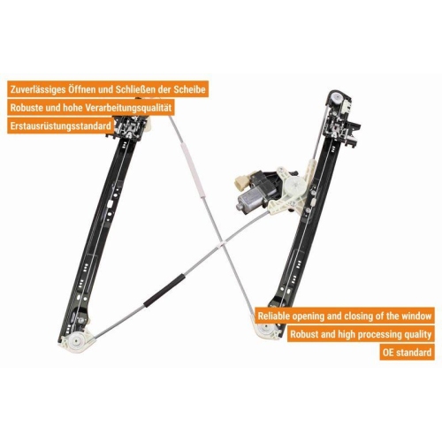 Fensterheber VAICO V48-9541 Green Mobility Parts für LAND ROVER, vorne links