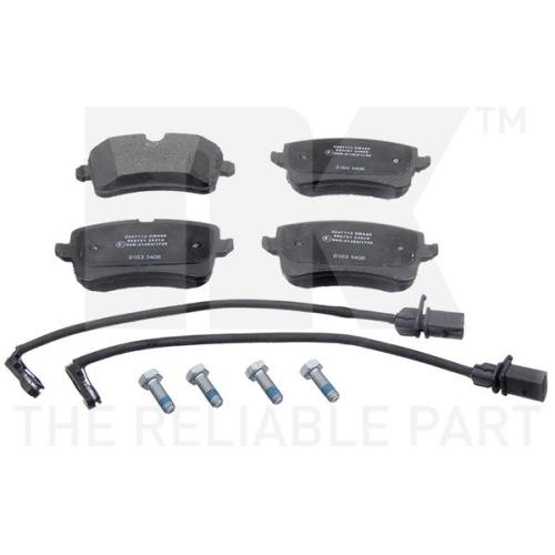 Bremsscheibe NK 2047153 f&uuml;r AUDI, Vorderachse