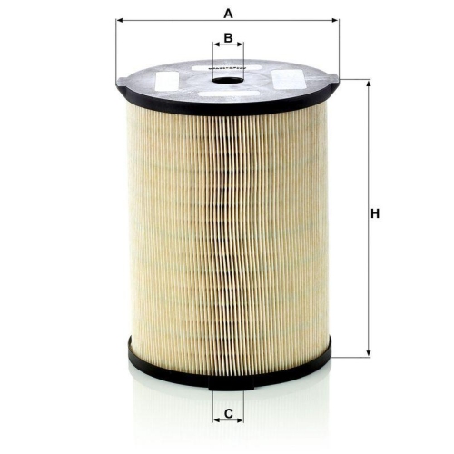 MANN-FILTER PFU 19 226 x &Ouml;lfilter f&uuml;r FIAT MERCEDES-BENZ CUMMINS GENERAL MOTORS