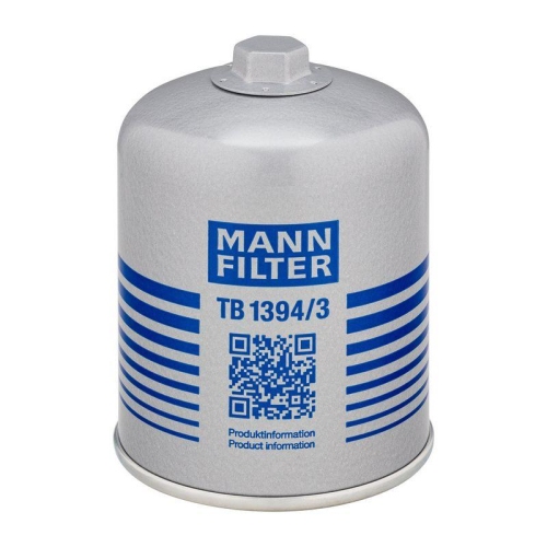 MANN-FILTER TB 1394/3 x Lufttrocknerpatrone, Druckluftanlage f&uuml;r SCANIA