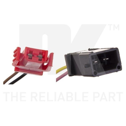 Sensor, Raddrehzahl NK 294712 f&uuml;r AUDI, Vorderachse