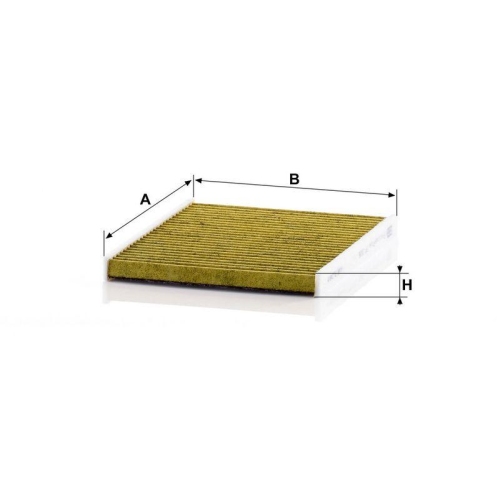 Filter, Innenraumluft MANN-FILTER FP 2026 FreciousPlus f&uuml;r FIAT FORD