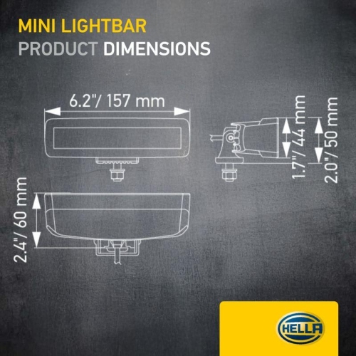 HELLA Fernscheinwerfer 1FB 358 176-201 BLACK MAGIC f&uuml;r