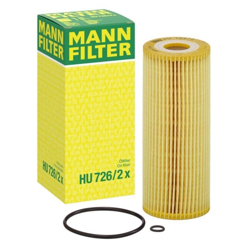 &Ouml;lfilter MANN-FILTER HU 726/2 x f&uuml;r FORD VAG STILL LINDE