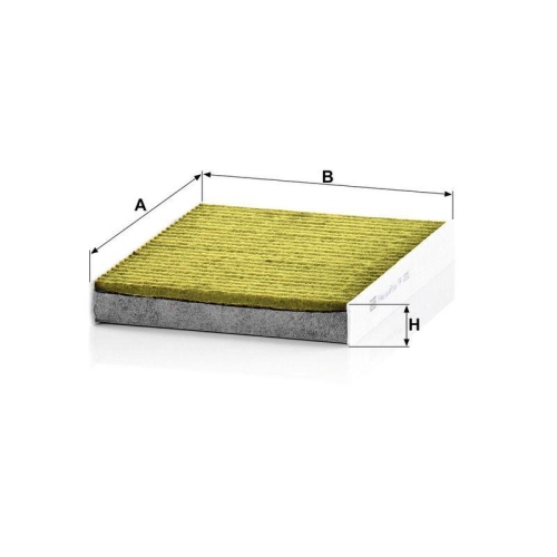 Filter, Innenraumluft MANN-FILTER FP 2335 KIT FreciousPlus f&uuml;r FIAT UAZ