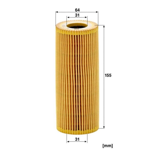 &Ouml;lfilter MANN-FILTER HU 7029 z f&uuml;r PORSCHE VAG