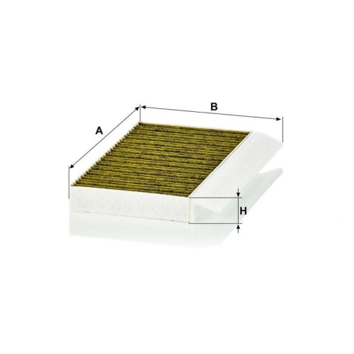 Filter, Innenraumluft MANN-FILTER FP 27 021-2 FreciousPlus f&uuml;r MERCEDES-BENZ