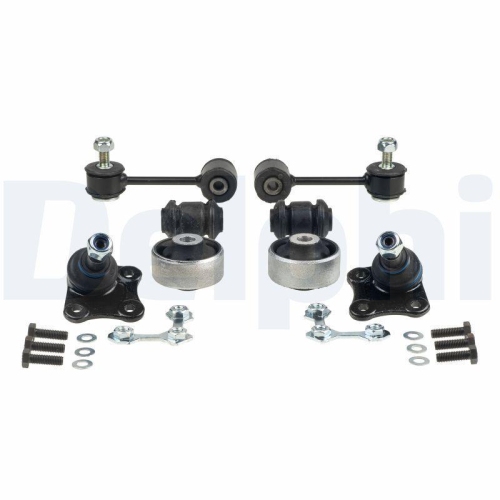 DELPHI TC1970KIT Reparatursatz, Querlenker f&uuml;r AUDI SEAT SKODA VW, Vorderachse