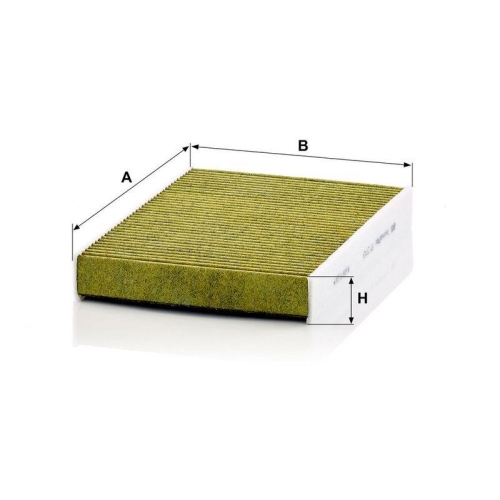 Filter, Innenraumluft MANN-FILTER FP 2743 FreciousPlus f&uuml;r PEUGEOT