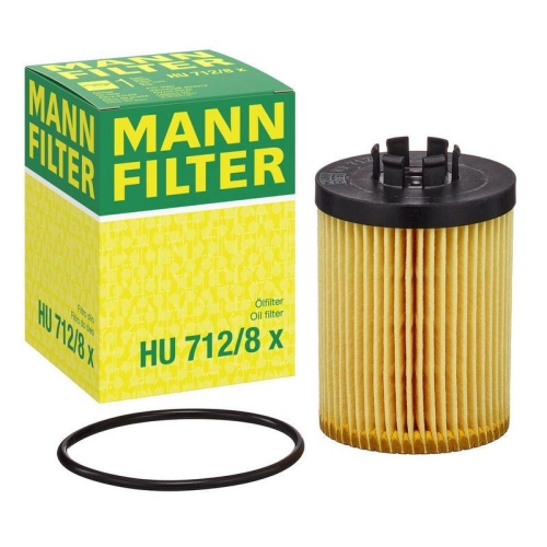 &Ouml;lfilter MANN-FILTER HU 712/8 x f&uuml;r OPEL VAUXHALL GENERAL MOTORS