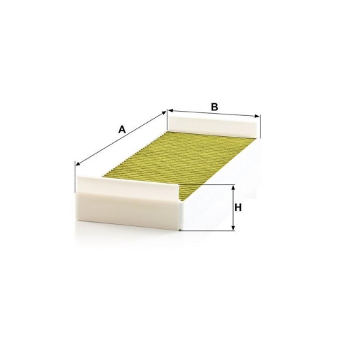 Filter, Innenraumluft MANN-FILTER FP 4795 FreciousPlus f&uuml;r, Bugschrank