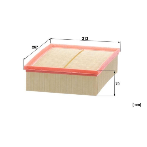 Luftfilter MANN-FILTER C 27 192/1 f&uuml;r VAG