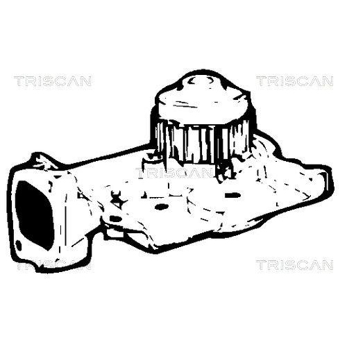 Wasserpumpe, Motork&uuml;hlung TRISCAN 8600 50869 f&uuml;r MAZDA