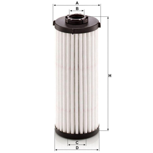 Hydraulikfilter, Automatikgetriebe MANN-FILTER H 6031 z f&uuml;r FORD VAG