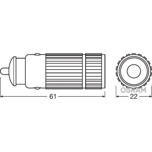 Handleuchte ams-OSRAM LEDIL205 LEDinspect FLASHLIGHT 15 für
