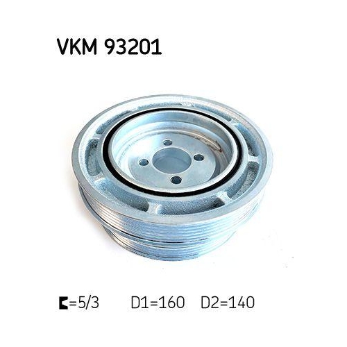 Riemenscheibe, Kurbelwelle SKF VKM 93201 f&uuml;r FIAT