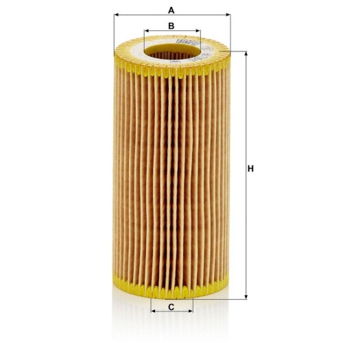 &Ouml;lfilter MANN-FILTER HU 719/6 x f&uuml;r VAG JCB LOMBARDINI WEIDEMANN KTM