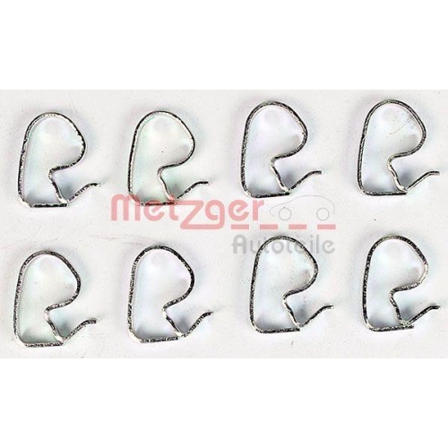Bremsbelagsatz, Scheibenbremse METZGER 1170821 GREENPARTS f&uuml;r PEUGEOT