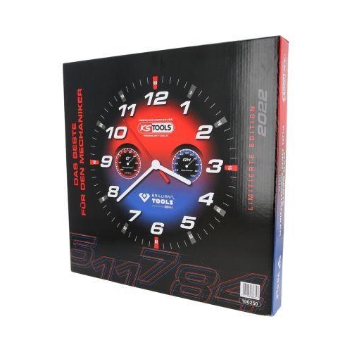 Wanduhr KS TOOLS 100250 für