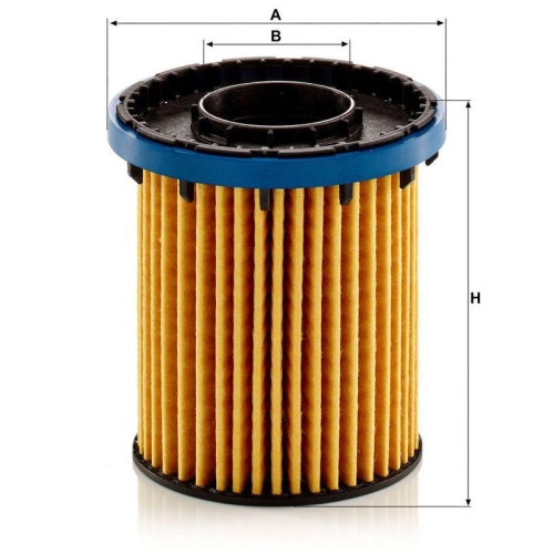 &Ouml;lfilter MANN-FILTER HU 8016 f&uuml;r OPEL