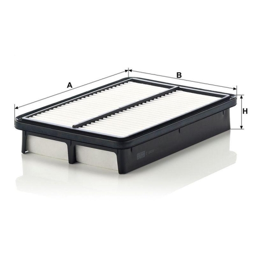 Luftfilter MANN-FILTER C 2631 f&uuml;r HYUNDAI KIA
