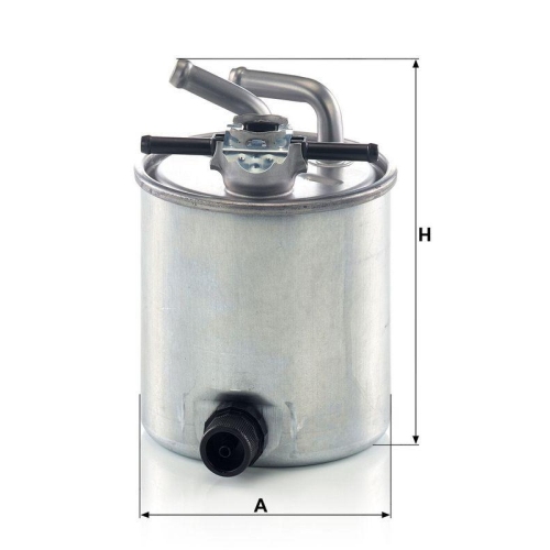 Kraftstofffilter MANN-FILTER WK 920/6 f&uuml;r NISSAN